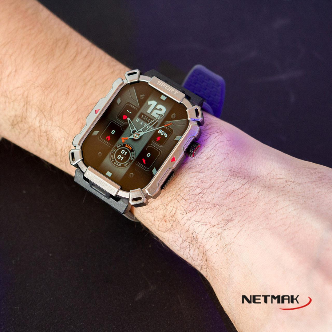 Reloj Pulsera Smartwatch Bt5.3 Evolution 2" Netmak