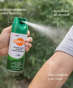 Repelente en Aerosol Para Mosquitos Oryx - Imagen 3