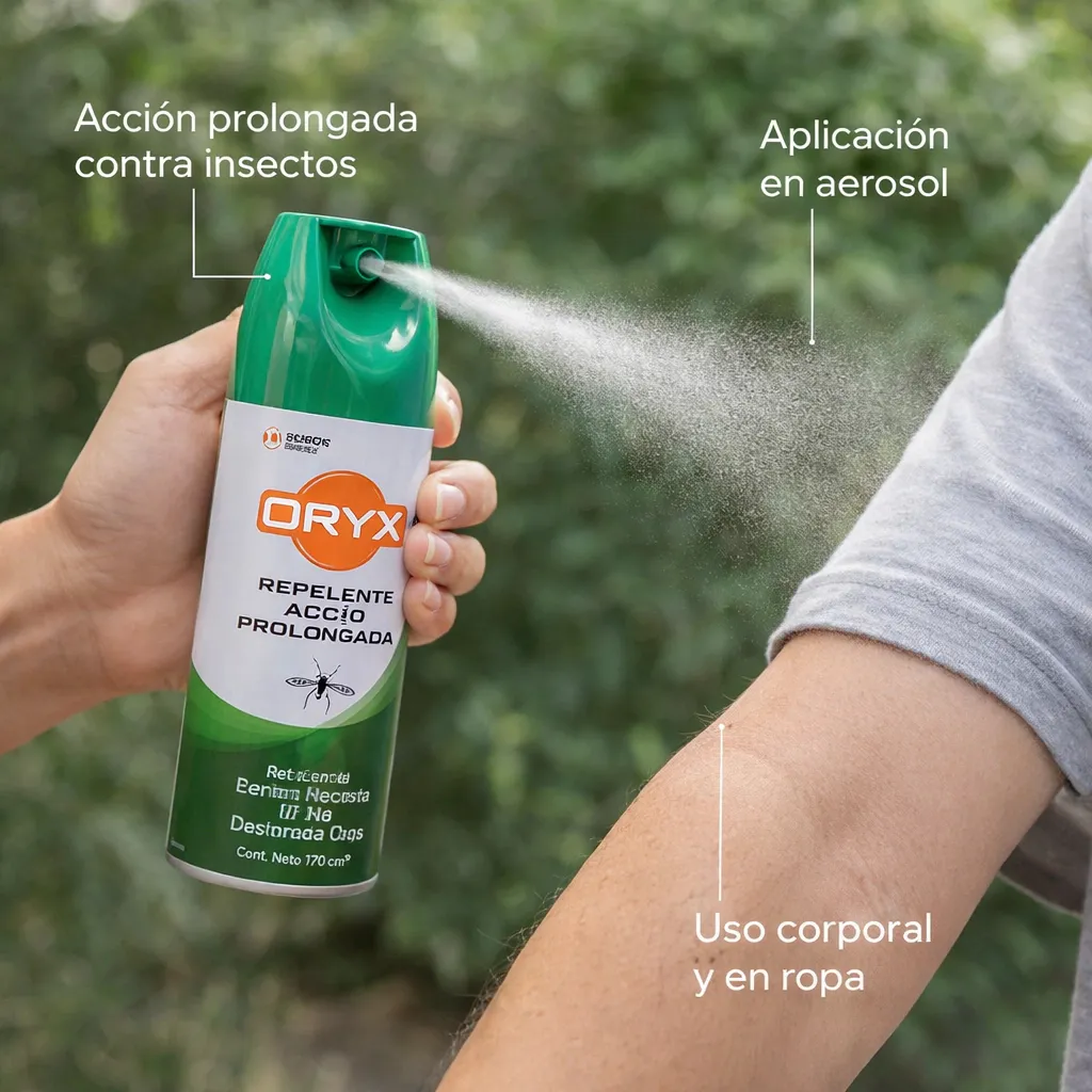Repelente en Aerosol Para Mosquitos Oryx - Imagen 3
