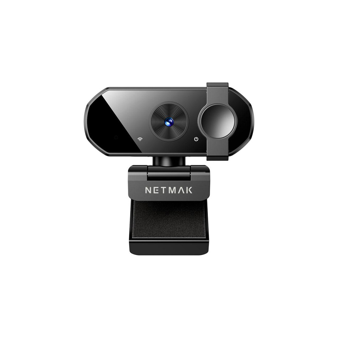 Web Cam 1080 Full Hd Con Cubre Lente 05 Netmak - Imagen 3