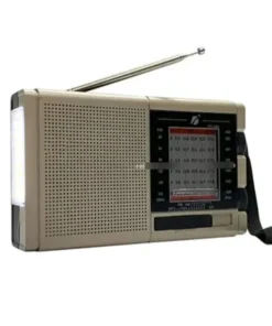 Radio Solar Portatil Fm Am con Linterna 1489