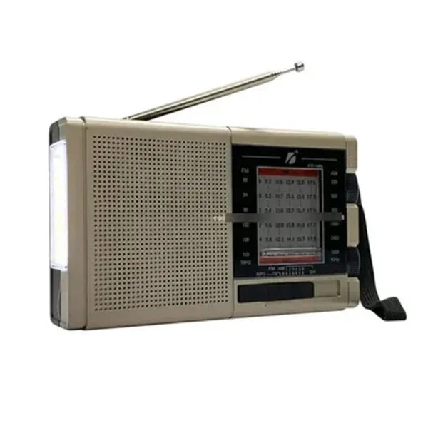 Radio Solar Portatil Fm Am con Linterna 1489