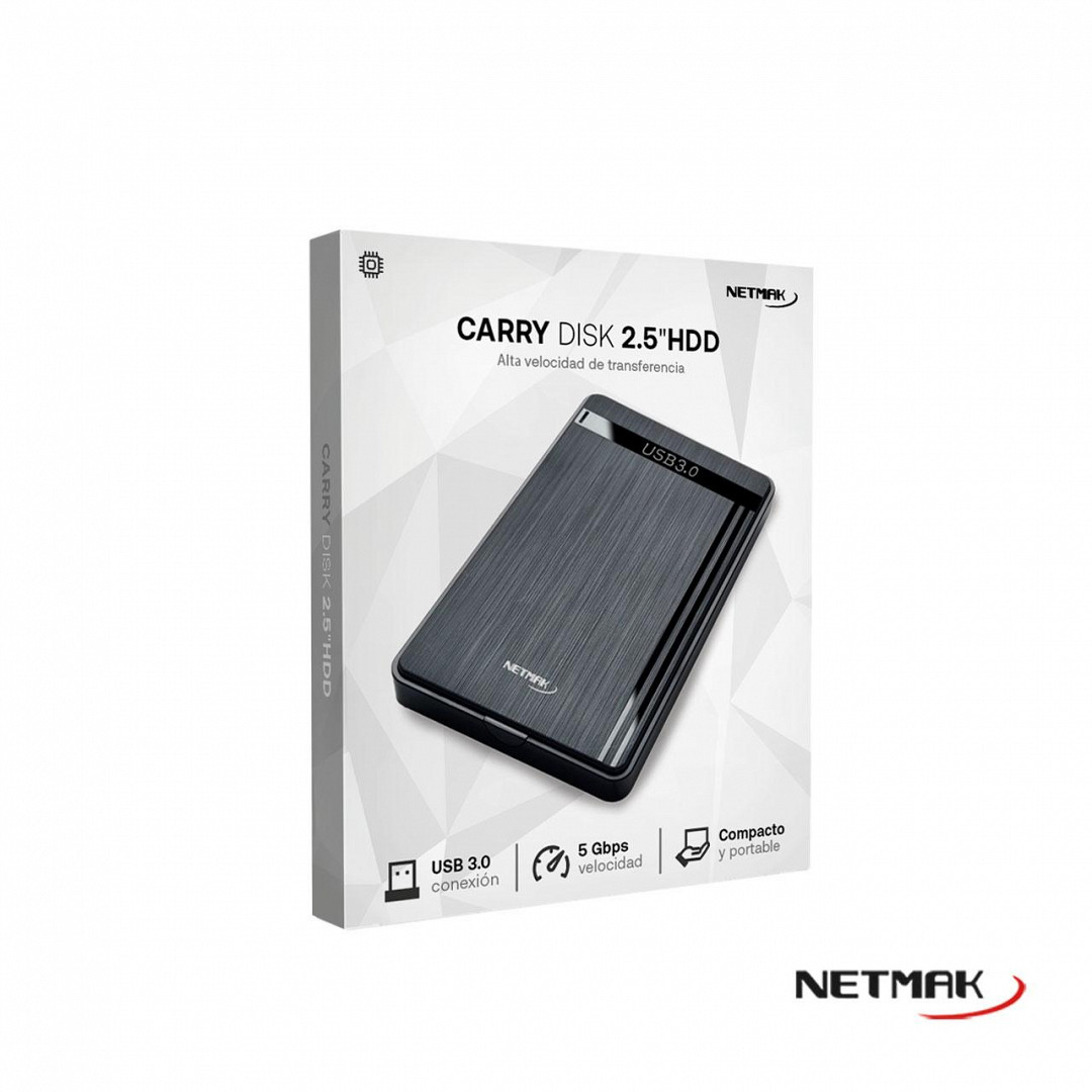 Caja Externa Case 3 usb 3.0 Netmak - Imagen 2