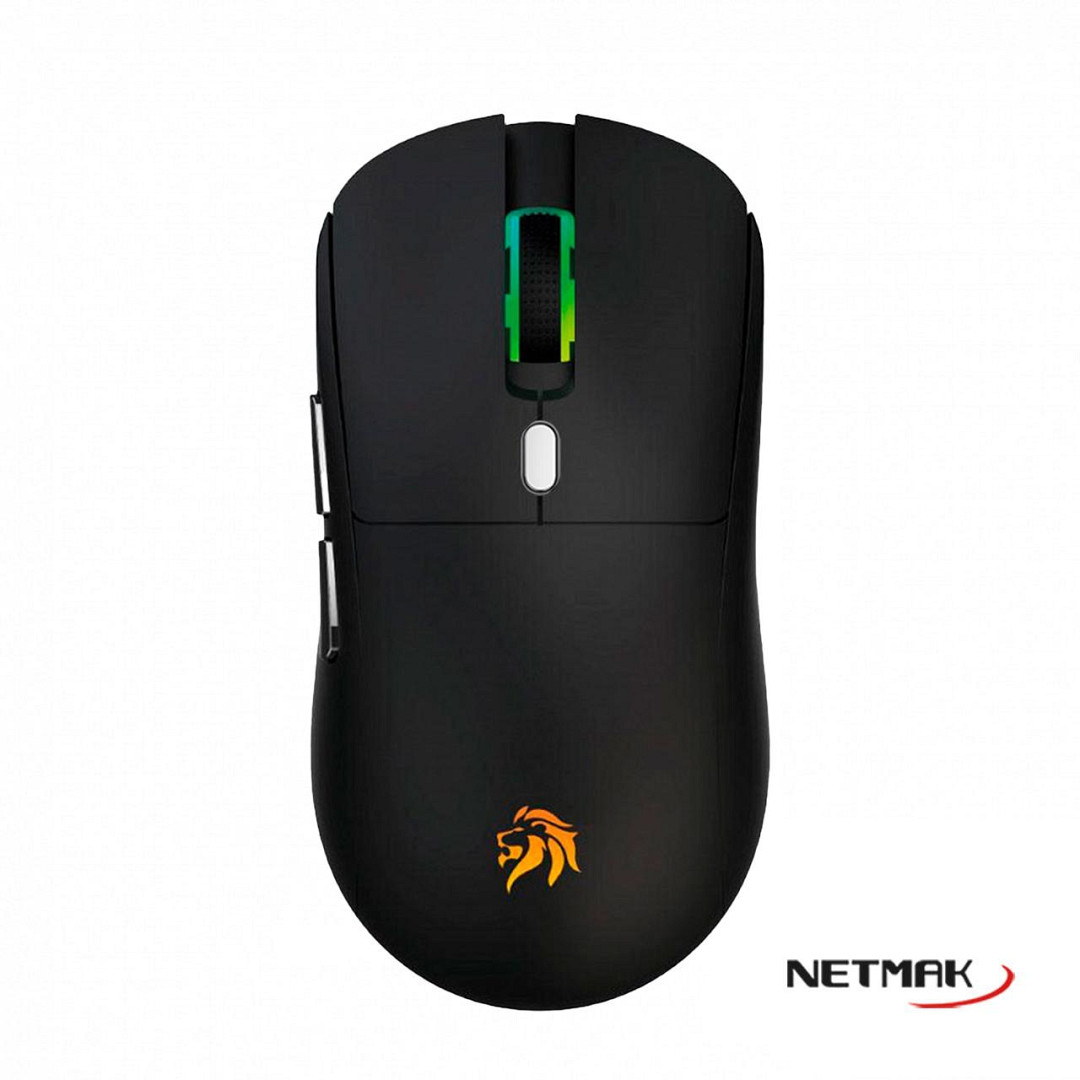 Mouse Inalambrico Gamer Recargable Wonder Netmak