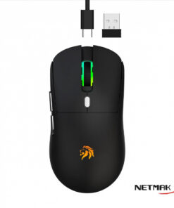 Mouse Inalambrico Gamer Recargable Wonder Netmak - Imagen 2