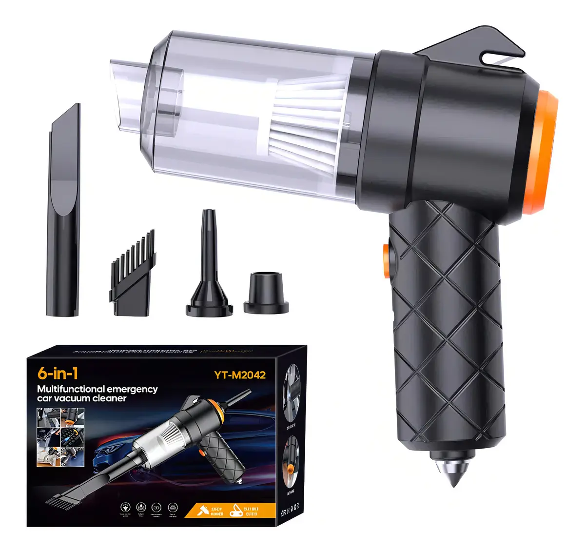 Aspiradora Mini Portátil Inalámbrica 6 en 1