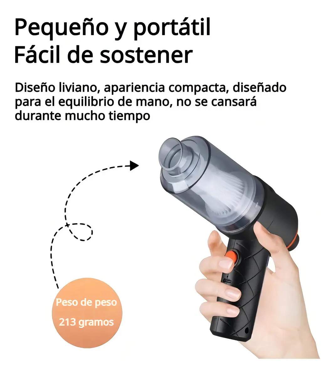 Aspiradora Mini Portátil Inalámbrica 6 en 1 - Imagen 4