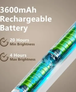 Lampara Led Recargable con Base Magentica 48 cm y Control 83106 - Imagen 3