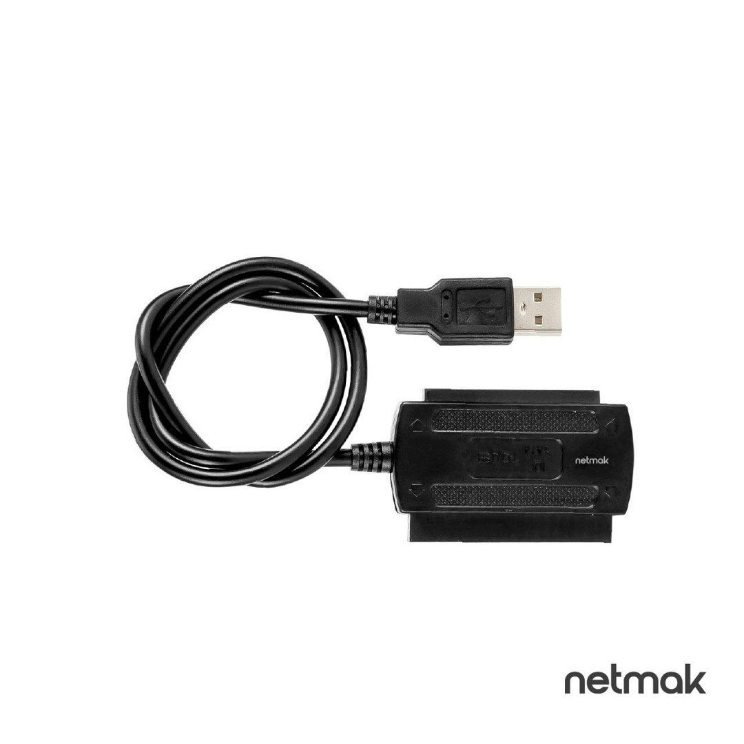 Adaptador Usb/Ide/Sata 2.0 C61 Netmak - Imagen 2
