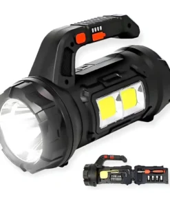 Linterna Multifuncion Recargable + Set Destornillador 7729