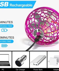 Pelota Spinner Voladora Led - Imagen 5