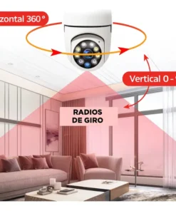 Camara Ip Espia Foco E27 Om 207 - Imagen 6
