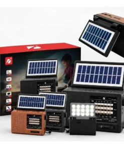Alternative view of Radio Solar Portatil Fm Am con Linterna ktf 1488