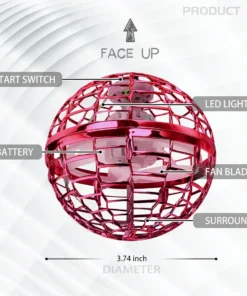 Pelota Spinner Voladora Led - Imagen 4
