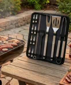 Alternative view of Set Parrillero 13 pcs Acero Inoxidable 0176