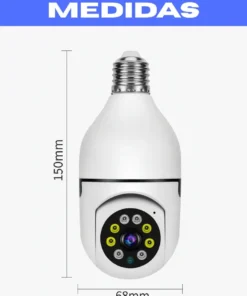 Camara Ip Espia Foco E27 Om 207 - Imagen 3