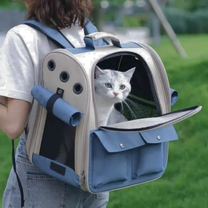 Mochila Transportadora De Mascotas Fashion 2409