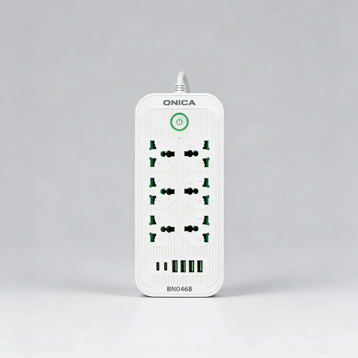 Zapatilla Prolongador Alargue Onica 6 Tomas 4 Usb + 2 Usb Tipo C - Imagen 2