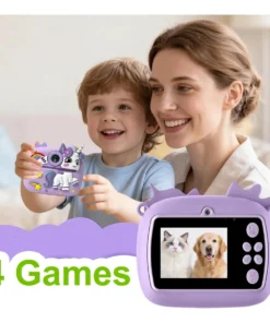 Camara De Fotos Kids Instantanea formato Unicornio - Imagen 4