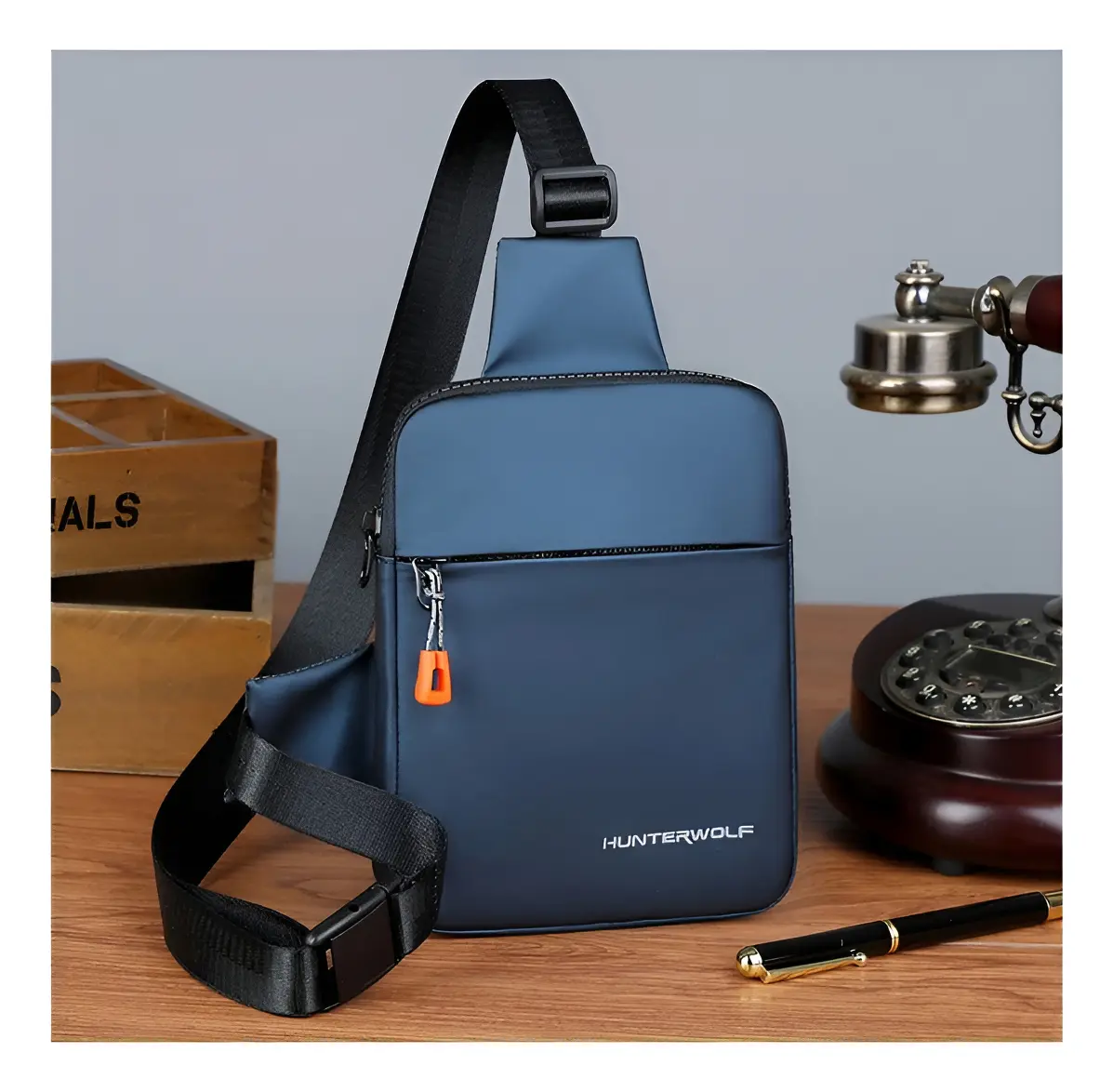 Mochila Pechera Cruzada Hunterwolf Bandolera 1993 - Imagen 2