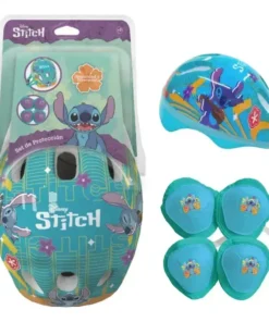 Kit Seguridad Con Casco + Protecciones STitch