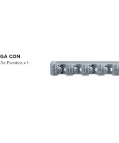 Organizador Escobas 6 Ganchos 5 Porta Escobas 595 - Imagen 3