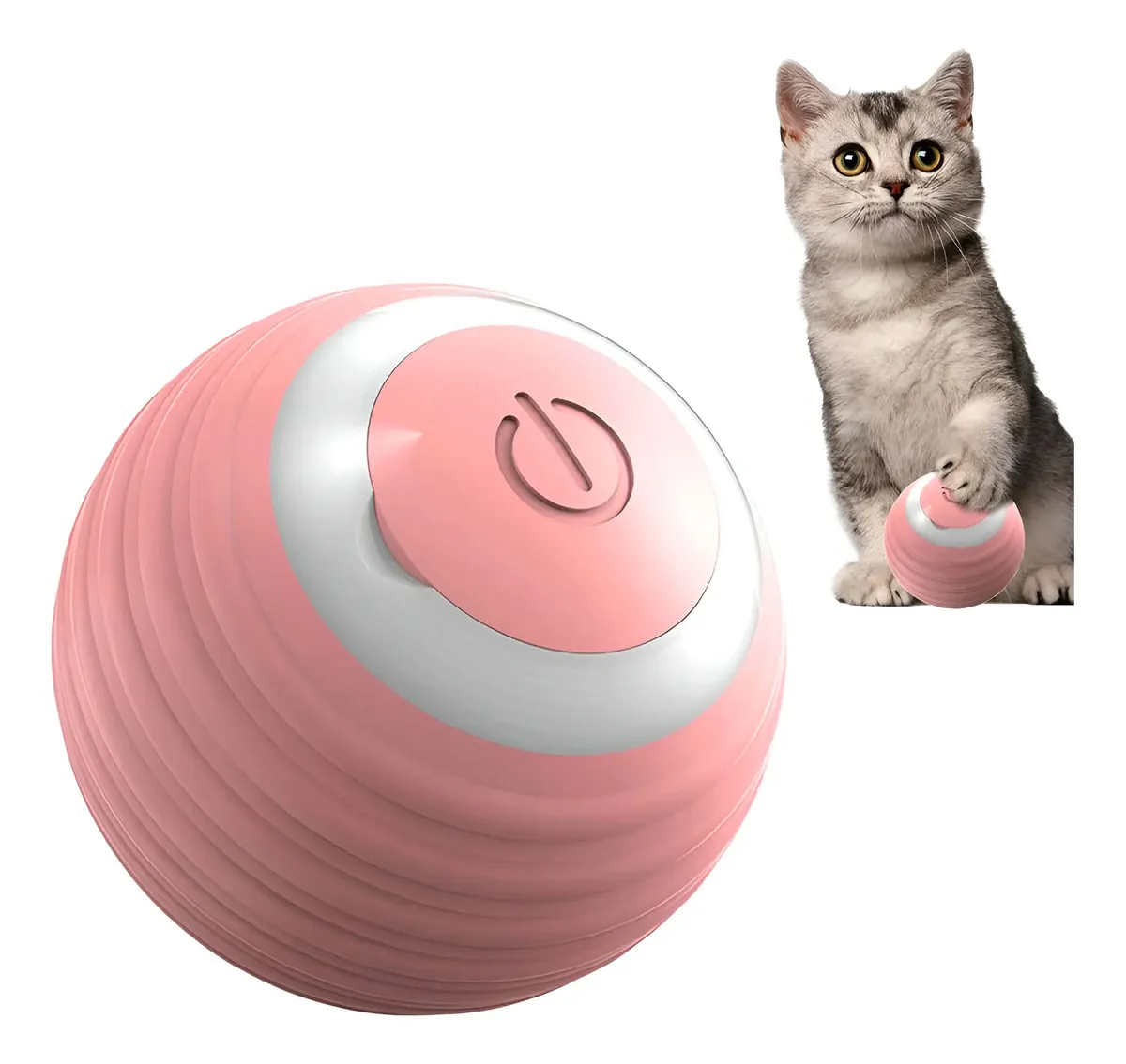 Pelota Interactiva Para Gatos Recargable - Imagen 3