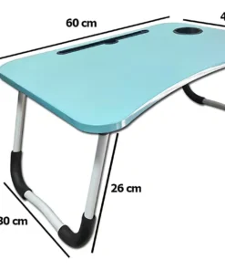 Bandeja De Cama Desayunador Mesa Plegable Notebook Rosa - Imagen 3