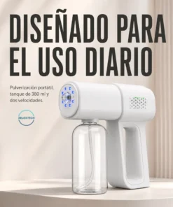 Pulverizador Spray Eléctrico Portátil Recargable 380 ml - Imagen 5