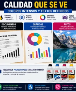 Pack X 4 Tintas x 1 Litro Universal GTC - Imagen 4