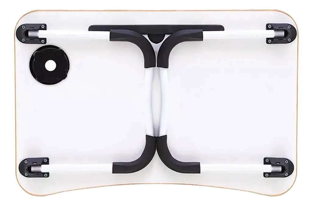 Bandeja De Cama Desayunador Mesa Plegable Notebook Rosa - Imagen 4