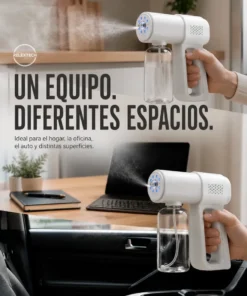 Pulverizador Spray Eléctrico Portátil Recargable 380 ml - Imagen 3