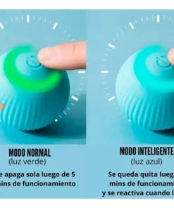 Pelota Interactiva Para Gatos Recargable - Imagen 6