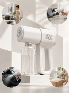 Pulverizador Spray Eléctrico Portátil Recargable 380 ml