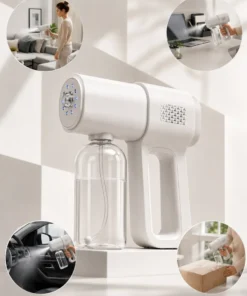 Pulverizador Spray Eléctrico Portátil Recargable 380 ml