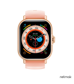 Reloj Pulsera Smartwatch Bt5.3 Action Rosa Netmak