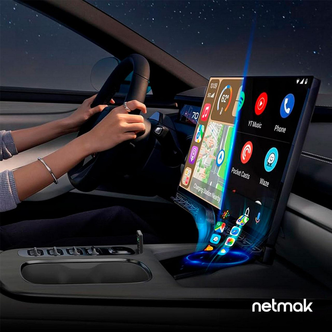 Adaptador CarPlay Inalambrico Car 14 Netmak - Imagen 2