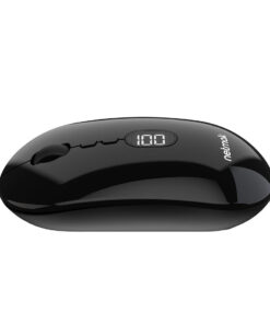 Mouse Inalambrico BT con indicador de Carga Negro 673 Netmak - Imagen 3