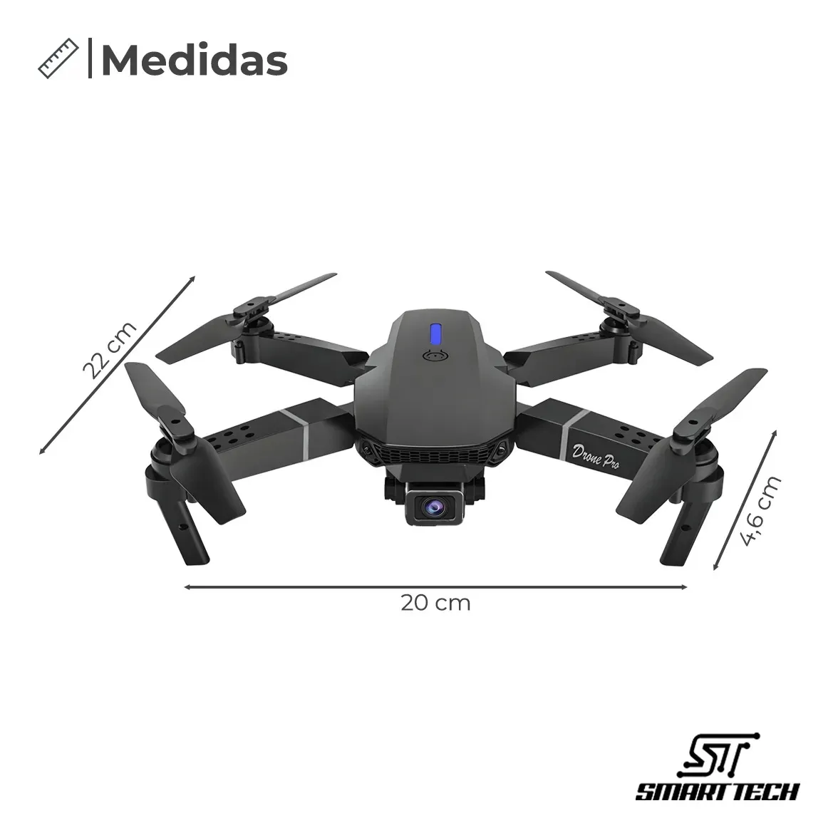 Drone Con Camara Pro Max E88 - Imagen 7