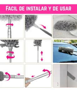 Plumero Microfibra extensible 3 en 1 - Imagen 5