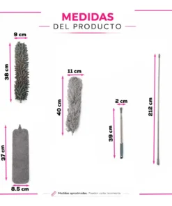 Plumero Microfibra extensible 3 en 1 - Imagen 7
