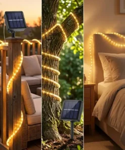 Alternative view of Manguera Solar Luz Led 10 Metros Flores Calida