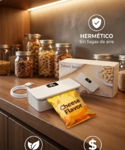Mini Selladora Bolsa Portatil Recargable con Iman 747 - Imagen 5