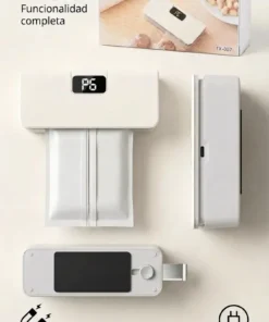 Mini Selladora Bolsa Portatil Recargable con Iman 747 - Imagen 7