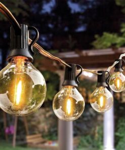 Alternative view of Guirnalda Luz Calida 10 mts X 10 Focos Led Solar gs01 Netmak