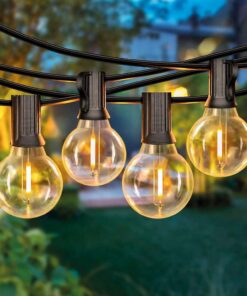 Guirnalda Luz Calida 10 mts X 10 Focos Led Solar gs01 Netmak