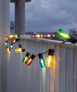 Alternative view of Guirnalda Luz MultiColor 5mts X 10 Focos Led Solar gs02 Netmak